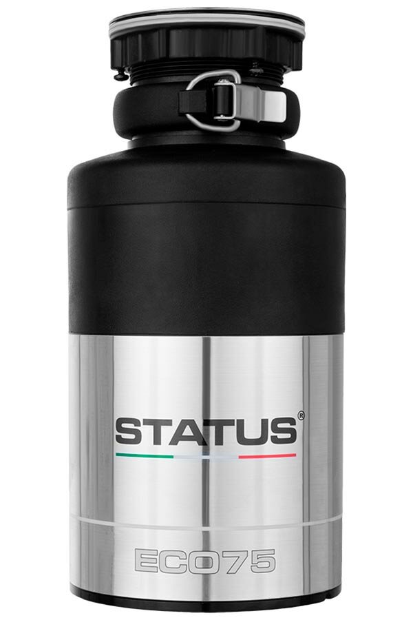 Измельчитель пищевых отходов Status EC075 черный серебристый металлик (09810901)