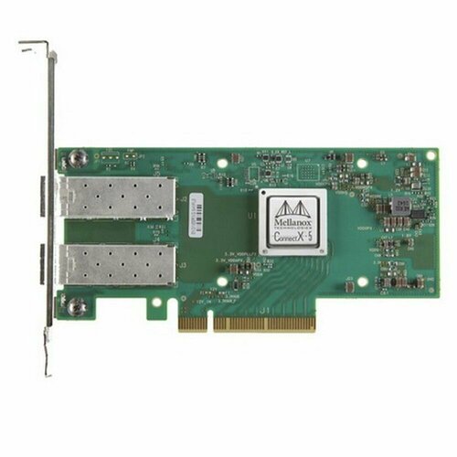 Mellanox Сетевой адаптер Mellanox MCX512A-ACAT ConnectX-5 EN adapter card, 25GbE, Dual-port SFP28 PCIe3.0 x8 Tall Bracket ROHS R6 (480542) {20} CX512A