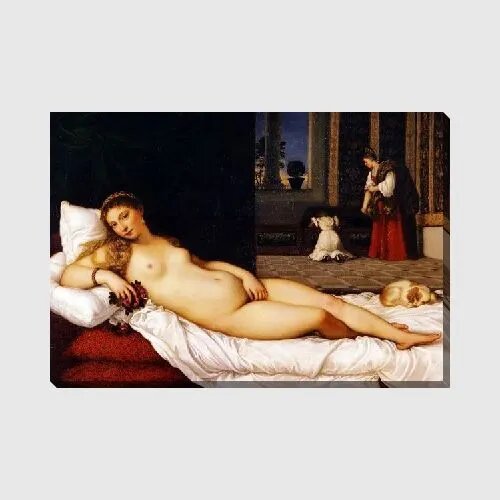 Картина на холсте Венера (Venus) Тициан, 71*50 см