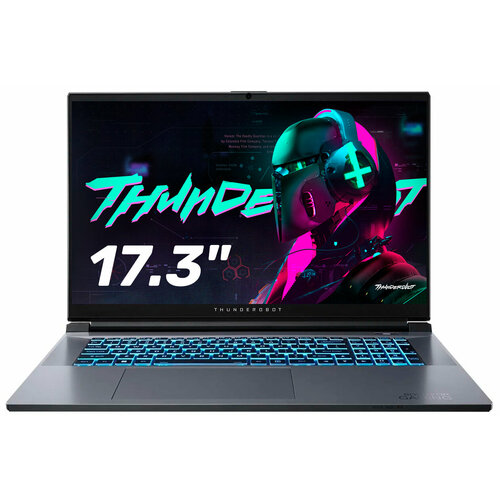 Ноутбук игровой Thunderobot 911PLUS NX 17,3" QHD 165 Гц RTX4060 CORE I7-13620H 32GB DDR5 1TB SSD серый, серебристый, темный, серый
