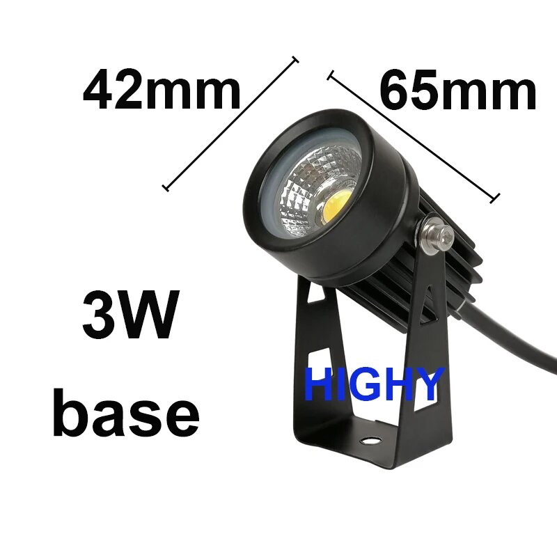 Светодиодные садовые лампы HIGHY для газона 3 Вт 5 Вт