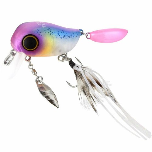 Воблер Jackall Micro Tappy 54F цвет Horoyoi Wakasagi - убойная приманка по белому хищнику и окуню