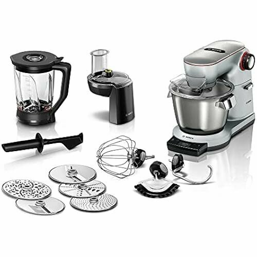 Кухонный комбайн Bosch MUM9DT5S41 OptiMUM 1500 Вт профессиональные миксеры из нержавеющей стали 3 55 литра серебристый 134599₽