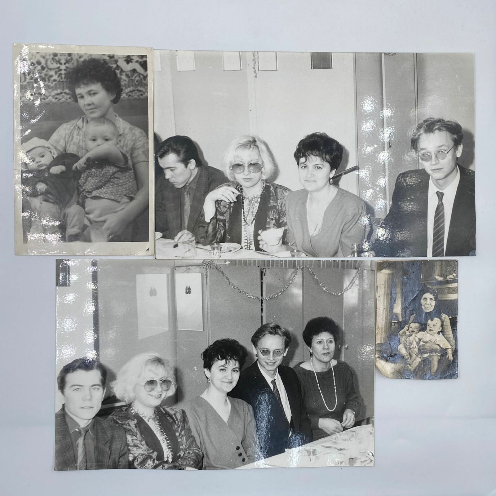 Гравюра винтажная Набор Фото 4 шт СССР