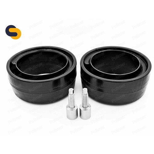 Проставки увеличения клиренса задних пружин VOLVO XC70 (SZ/LZ) 2000-2007 - полиуретан + 30 мм