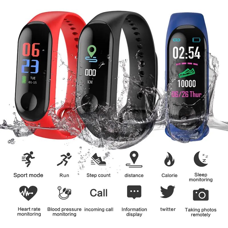 M3 plus smart bracelet best sale
