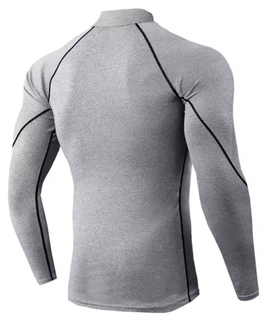 Рашгард GreenDay MaX Grey, размер M, серый — фото 1