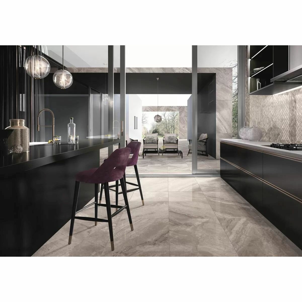 Керамогранит Cerdomus Supreme Beige Lev Ret 60x120 - фото №2