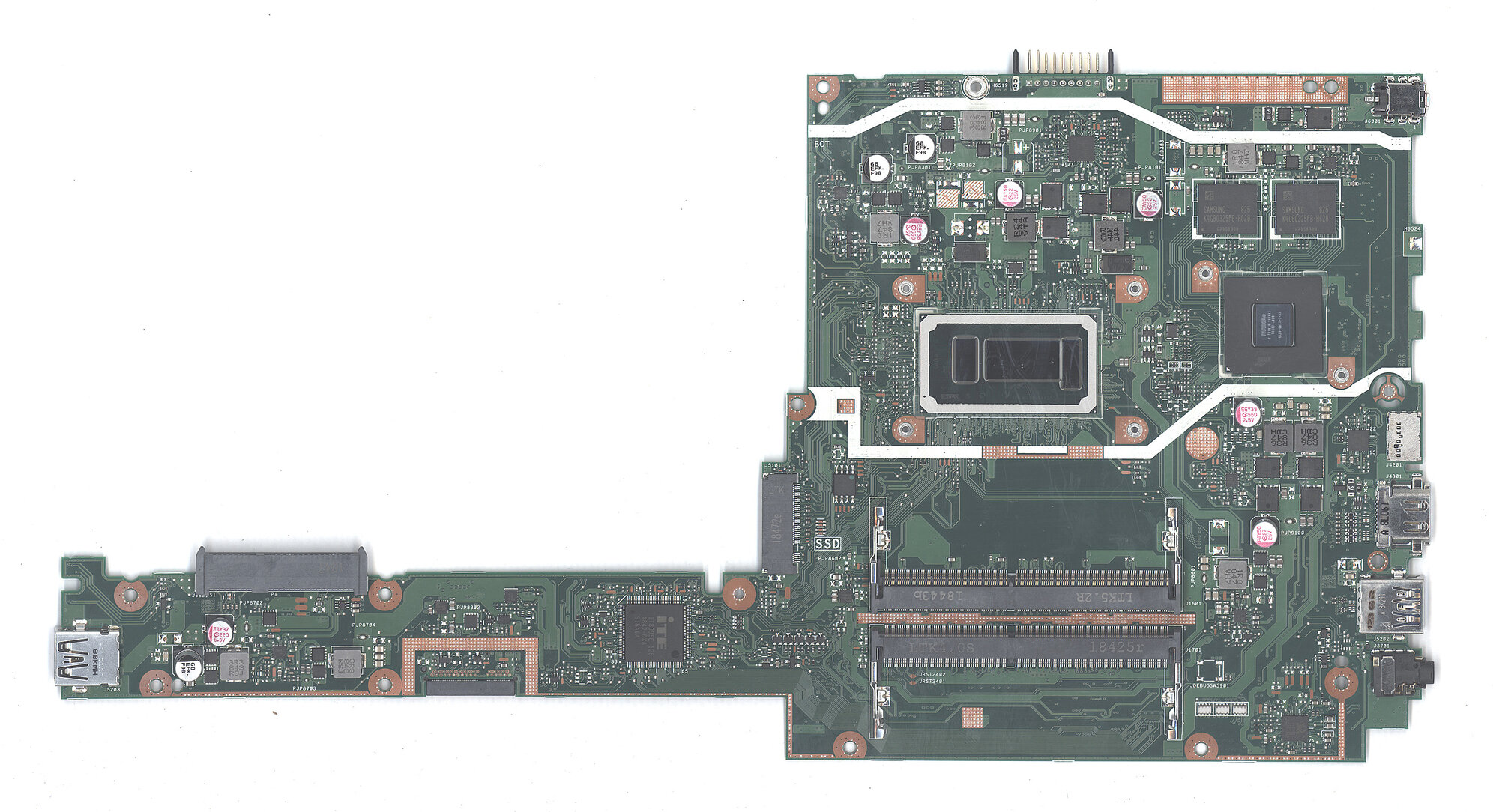 Материнская плата для Asus X407UB I3-7020U 90NB0HQ0-R00080