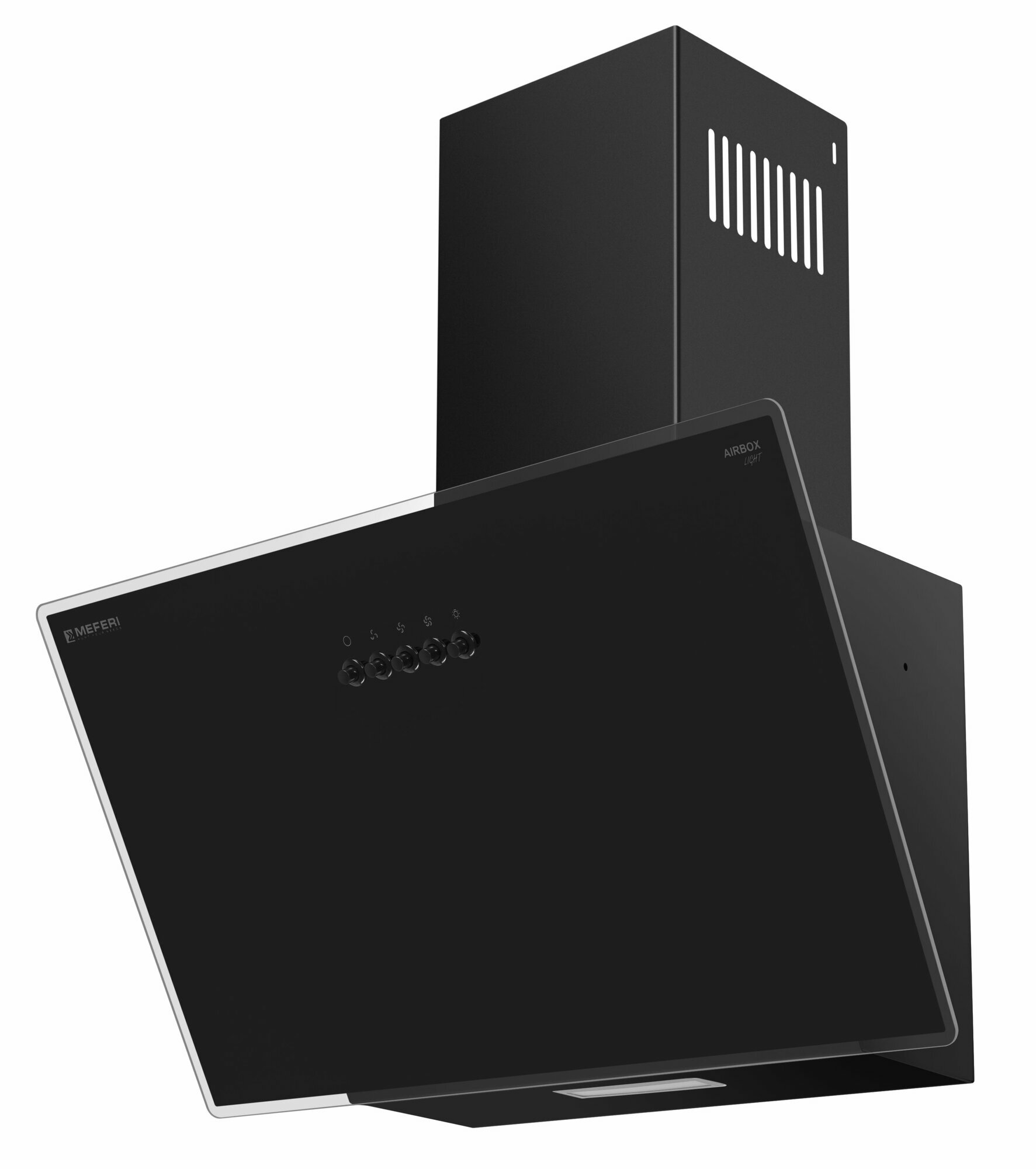 Вытяжка наклонная MEFERI AIRBOX60BK LIGHT
