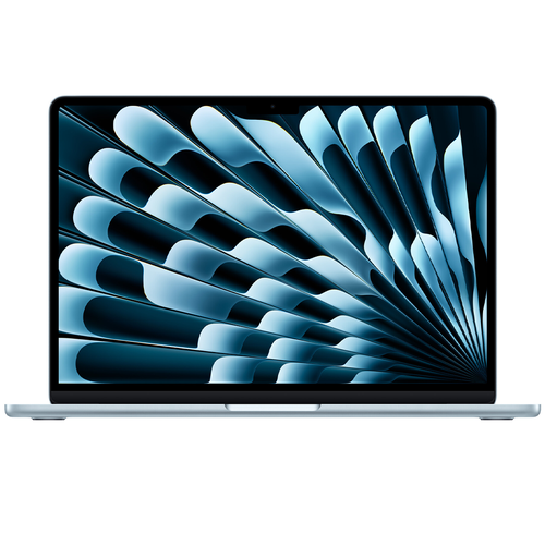 Ноутбук Apple MacBook Air 15 2025 M4, RAM 16 ГБ, SSD 512 ГБ, Sky Blue (небесно-голубой), русская раcкладка