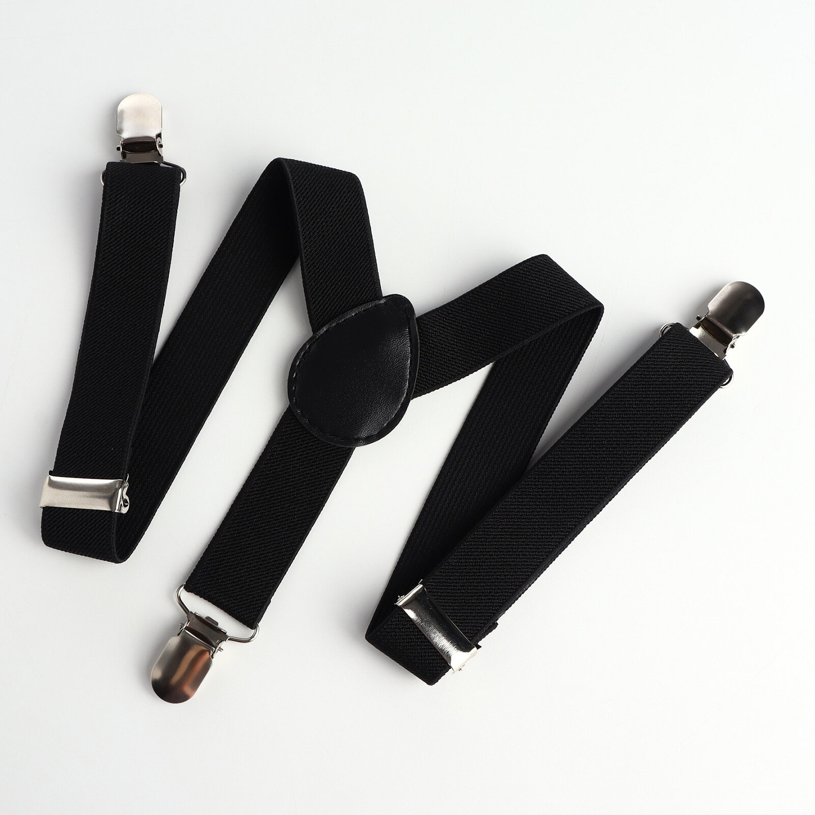 Подтяжки  для мальчиков черный