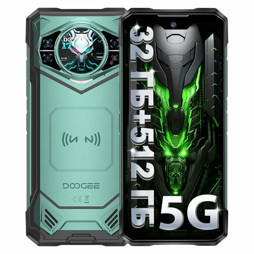 Doogee Смартфон S200 X MediaTek Dimensity 7050 12512 ГБ черный 29621₽