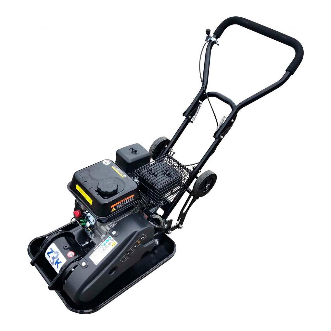 Виброплита бензиновая Zitrek z3k50 091-0200, Loncin 154F, 2,8 л. с, бак 1.6 л, 0.9 л/ч, черный