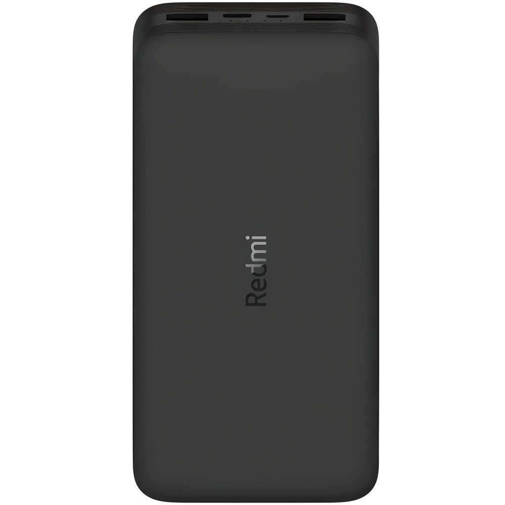Портативный аккумулятор Xiaomi Redmi Power Bank Fast Charge, 20000 mAh, черный, упаковка: коробка