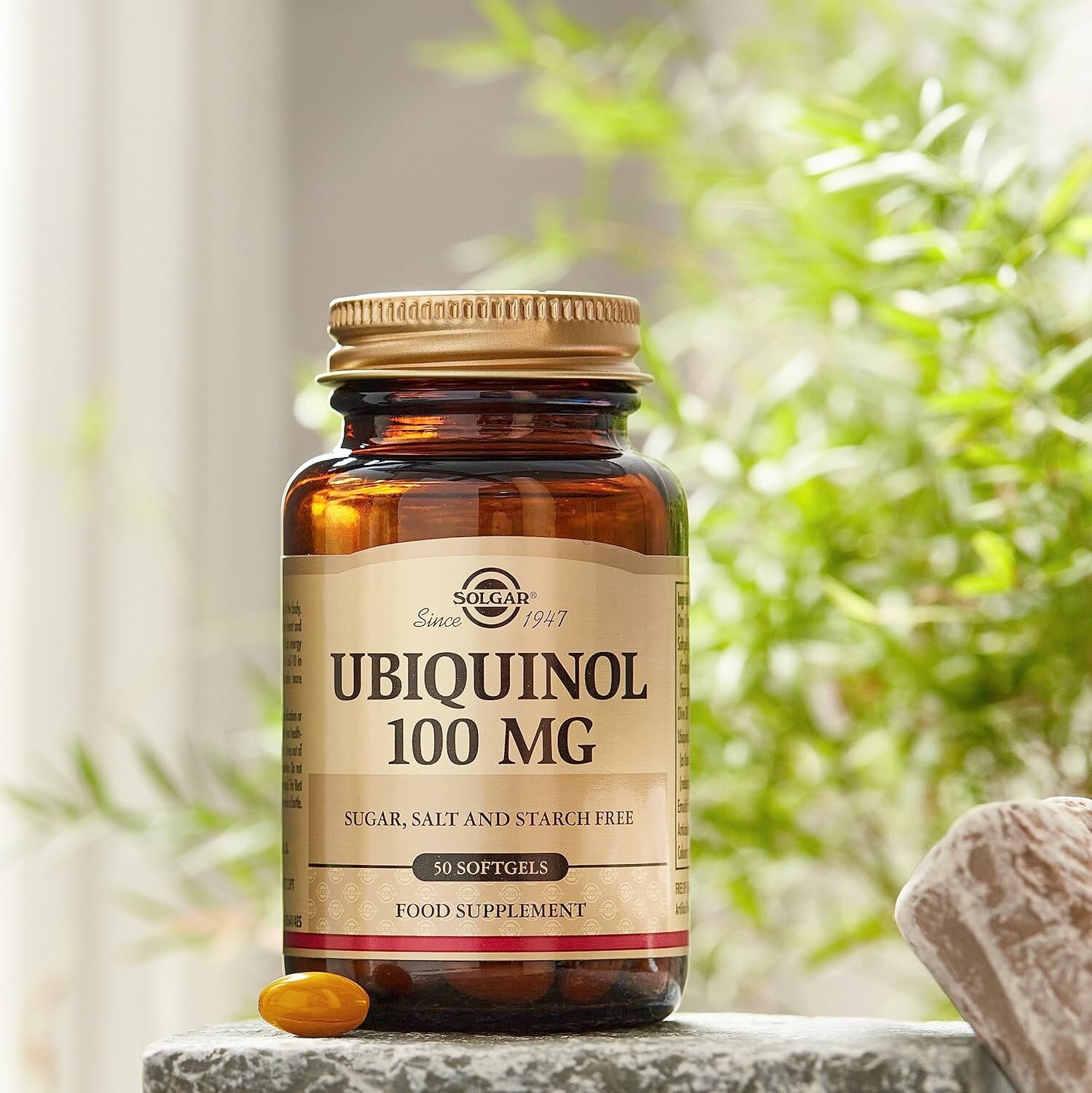 Изображение Solgar, Ubiquinol , Убихинол Антиоксидант в капсулах, 100 мг, 50 капсул