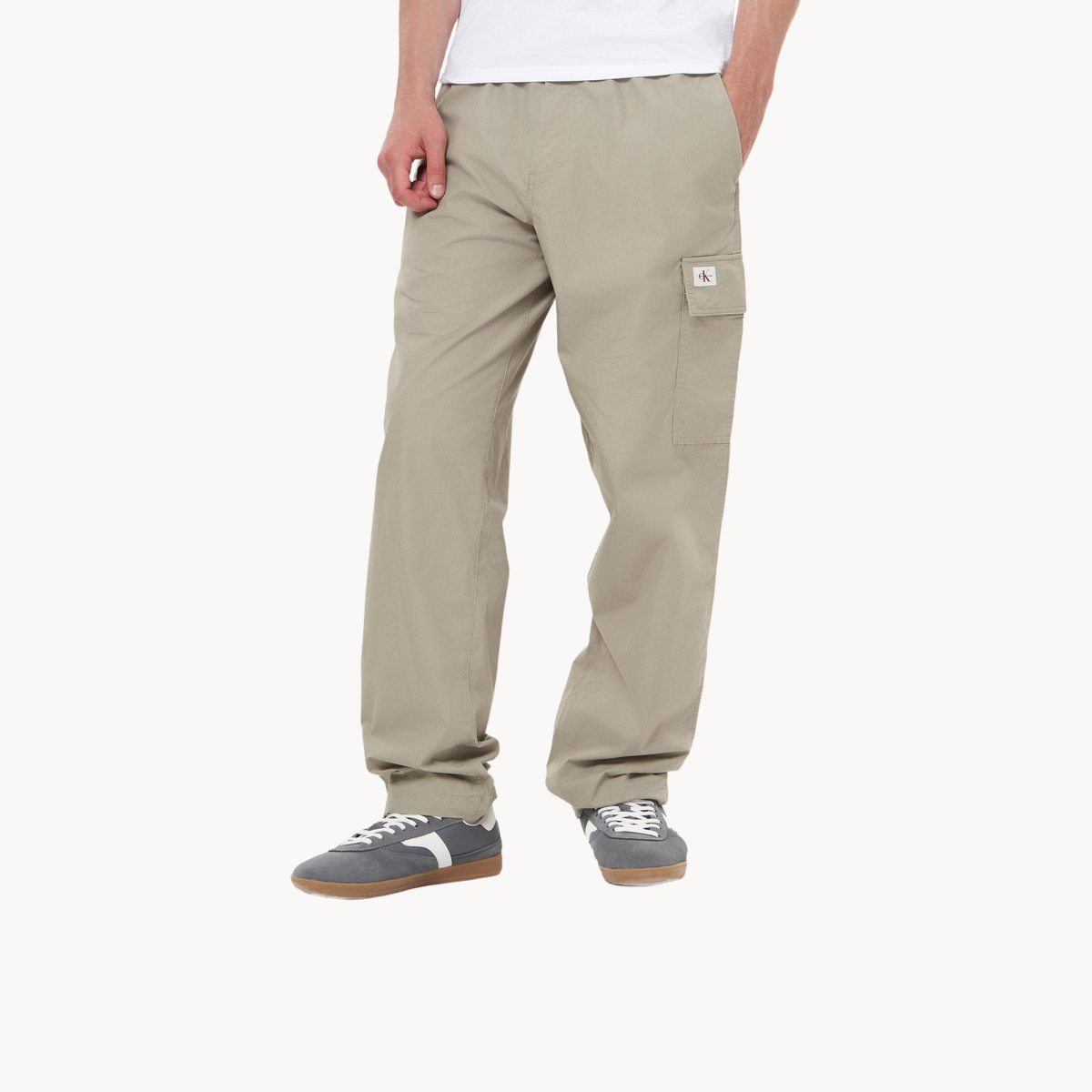 Брюки карго Calvin Klein Jeans, размер 31 JEAN, хаки