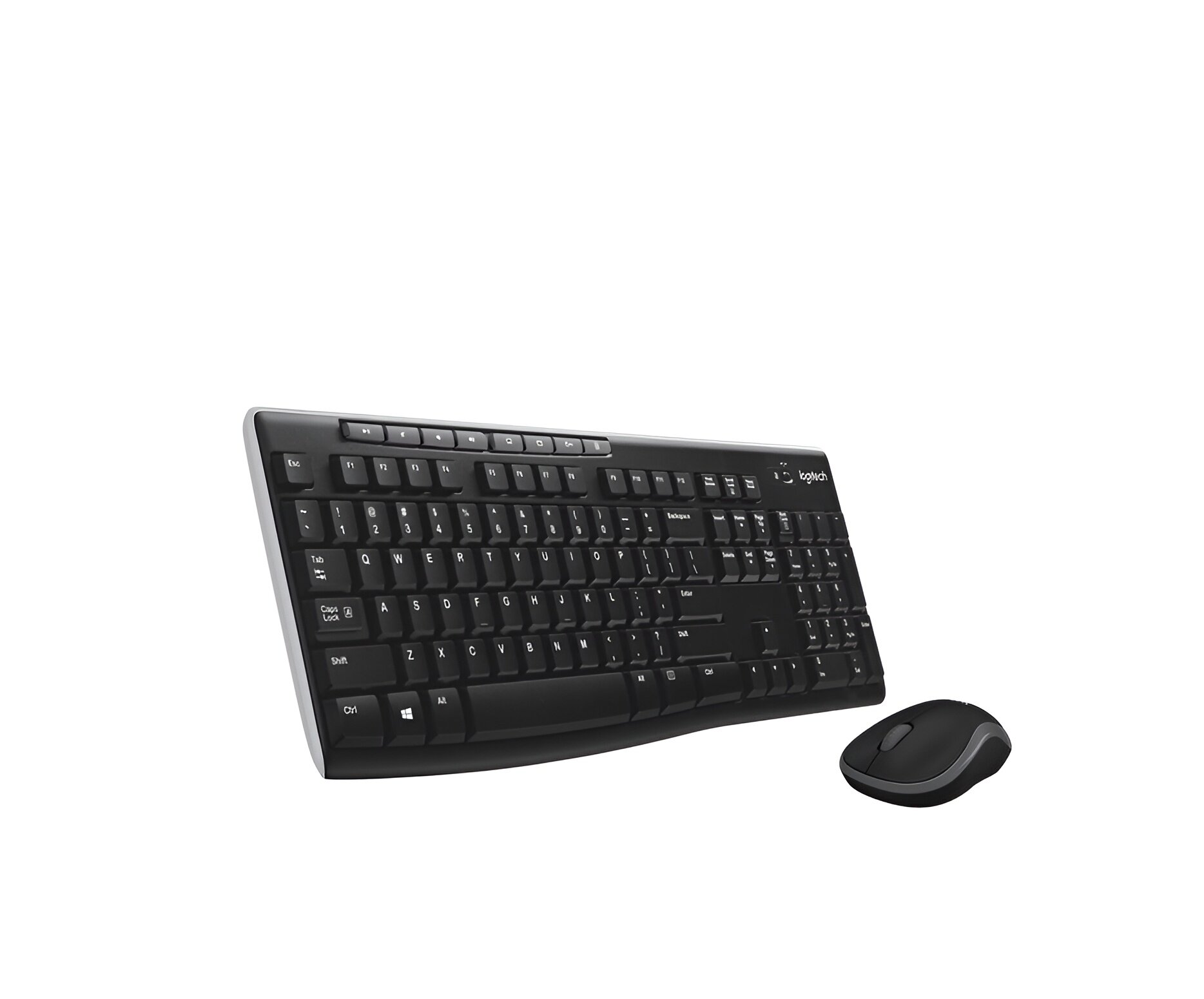 Комплект Logitech MK270, клавиатура и мышь, беспроводной, черный