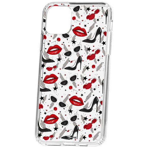 фото Чехол для apple iphone 11 pro max kruche print be yourself / чехол для apple iphone / чехол для айфон / бампер на айфон / чехол накладка для iphone / противоударная накладка для iphone / защита для iphone / защита на айфон / cсиликоновый чехол для iphone / пластиковый чехол на iphone / защитный чехол для iphone / кruче