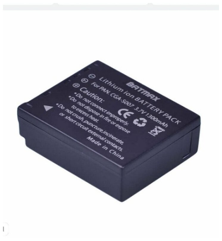 Аккумулятор Battery Pack CGA-S007 для Panasonic