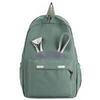 Рюкзак с ушками для девочки Snoburg SN6700 зеленый