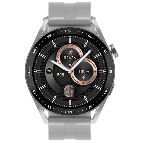 Умные часы HW28 с бесконтактной зарядкой Круглые смарт часы с голосовым помощником SmartWatch HW28 239900₽