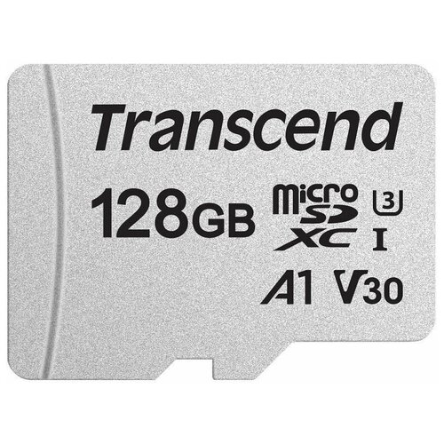 Карта памяти microSD 128 ГБ Transcend Class 10 300S ( TS128GUSD300S )