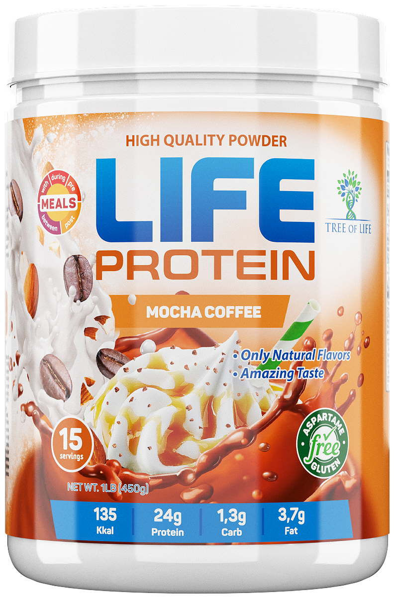 Tree of Life Life Protein 454 г Mocha Coffee