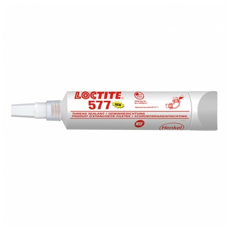 LOCTITE 577 50ML Уплотнитель резьбовой, гелеобразный для неактивных металлов 50 мл Ирландия