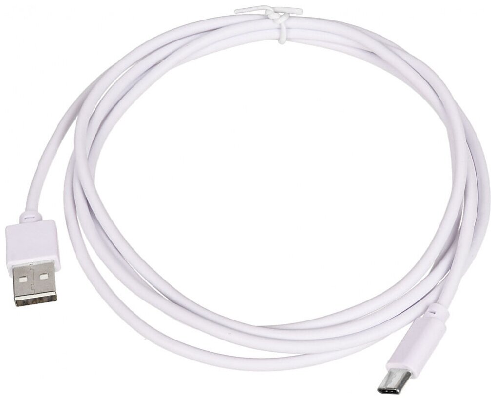 Кабель USB (m)-USB Type-C (m) 1.8м белый