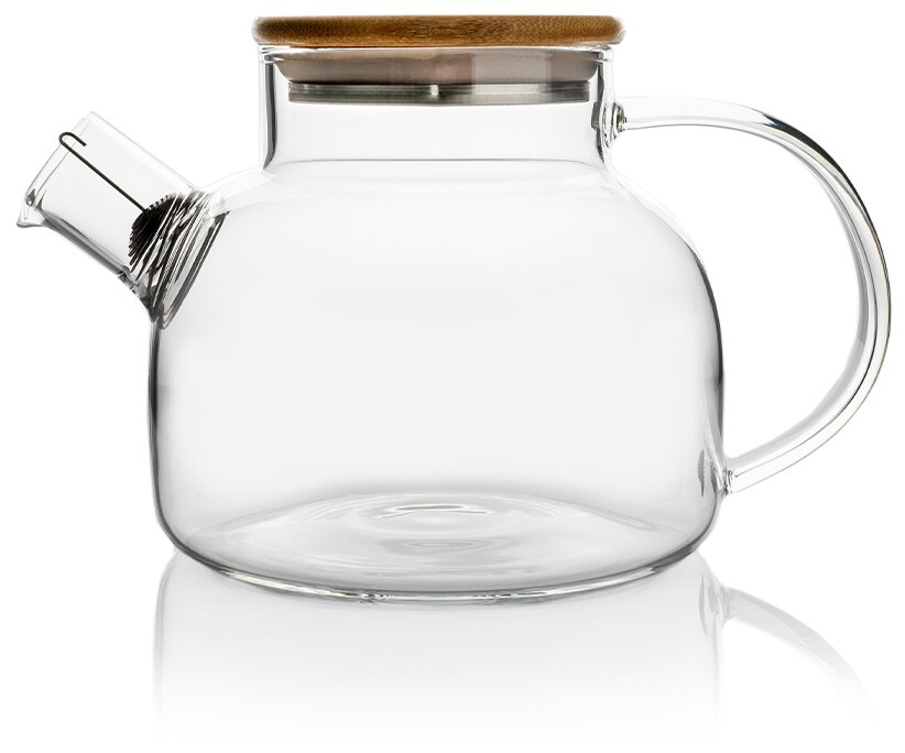 Заварочный чайник Italco Glass TeaPot 1L