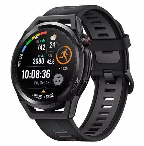 Смарт-часы Huawei Watch GT Runner model RUN-B19 Black Durable Polymer Fiber Watch Case