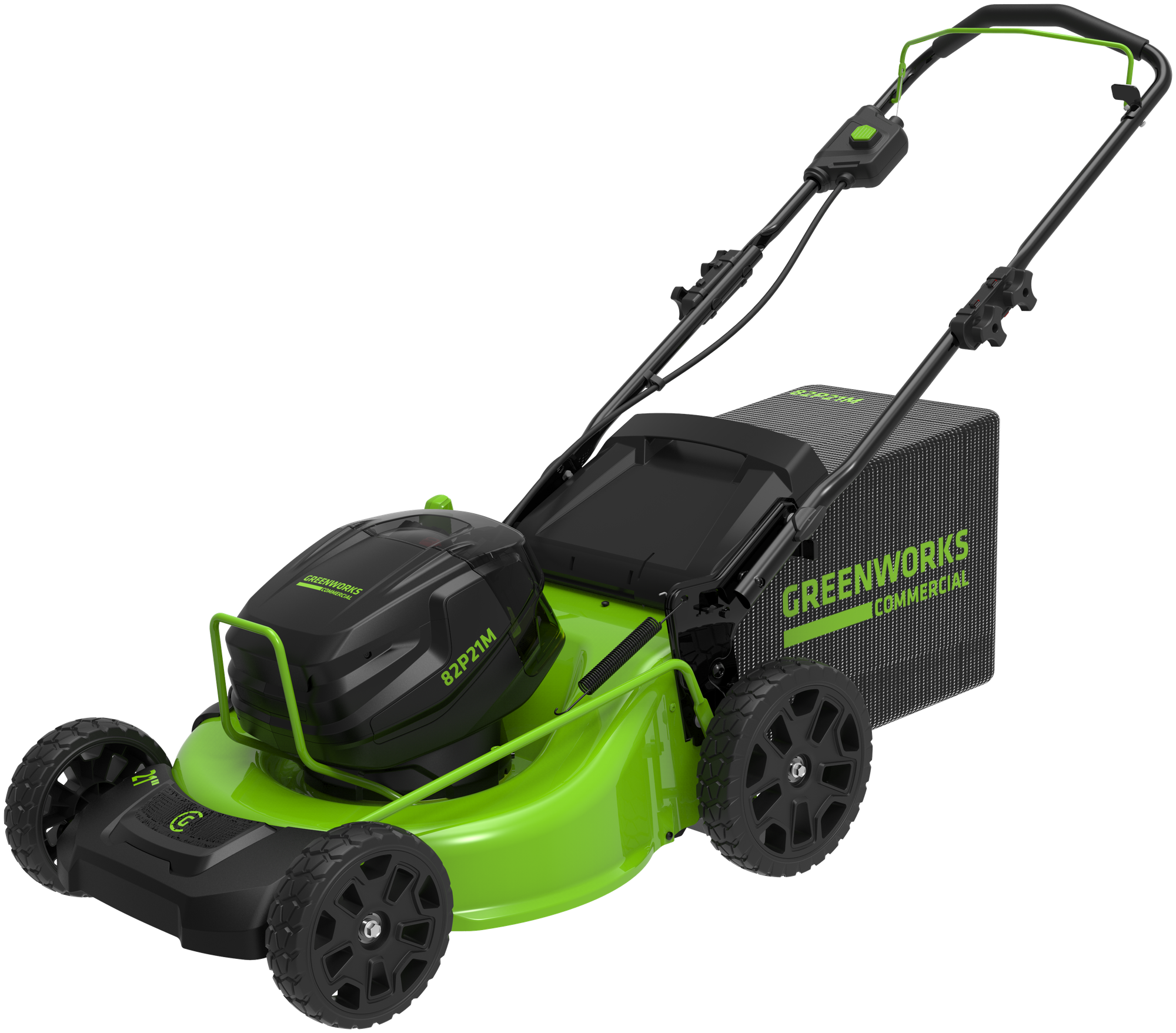 Газонокосилка аккумуляторная самоходная Greenworks 82V,51 см, б/щ (АКБ 5 Ач. и ЗУ)