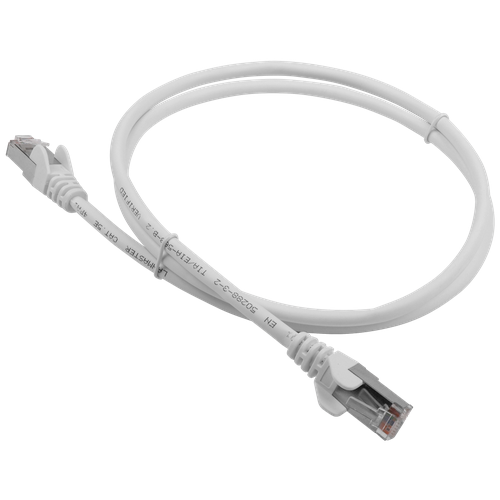 патч корд rj45 rj45 4 пары ftp категория 5е 1 м зеленый lszh lanmaster lan pc45 s5e 1 0 gn Патч-корд Lanmaster 10м (LAN-PC45/S5E-10-WH)