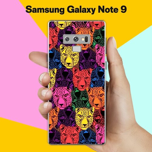 Силиконовый чехол на Samsung Galaxy Note 9 Тигры / для Самсунг Галакси Ноут 9 силиконовый чехол на samsung galaxy note 9 тигры для самсунг галакси ноут 9