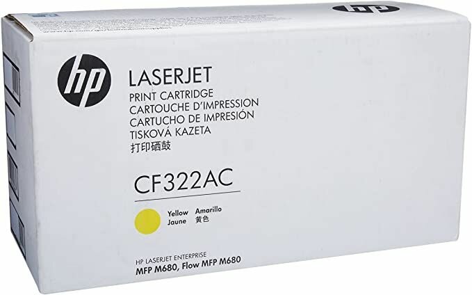 Картридж для лазерного принтера HP 653A Yellow (CF322AC)