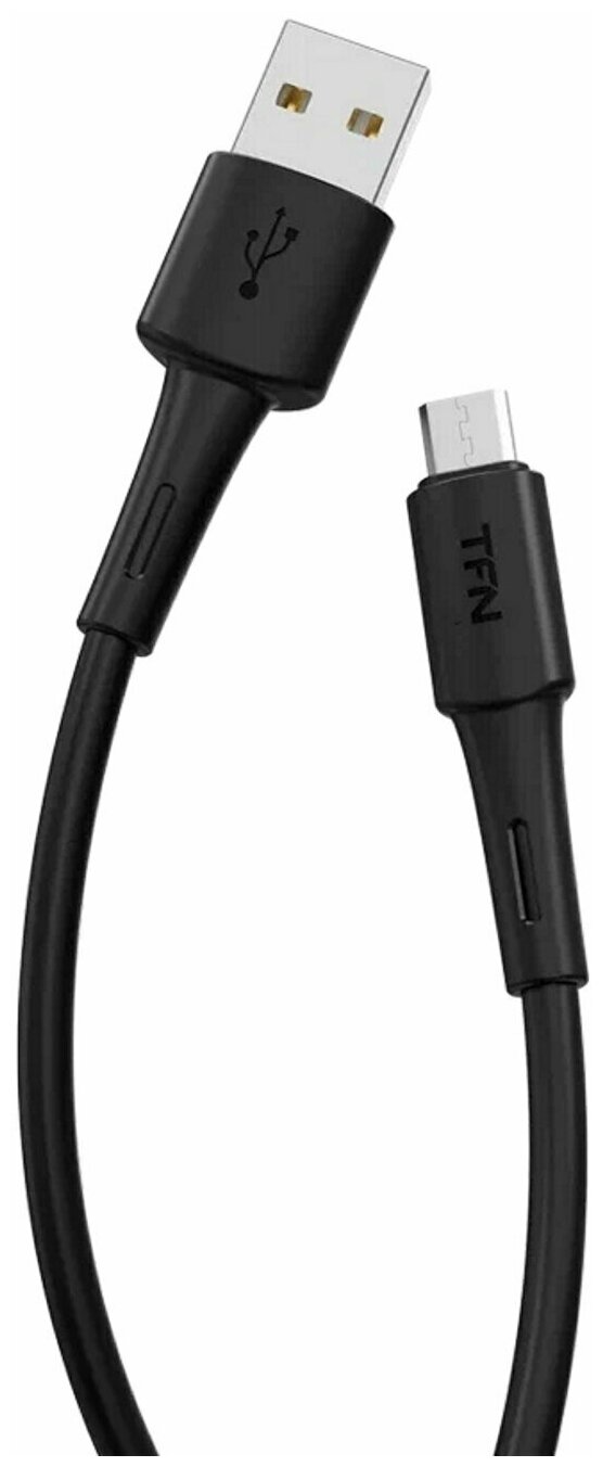 Кабель microUSB TFN цвет черный 1 метр