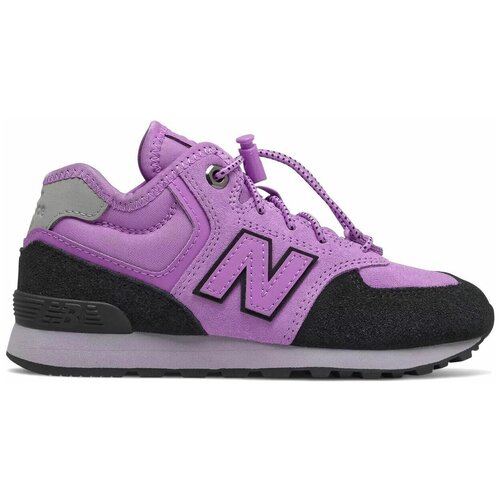 Кроссовки New Balance, натуральная кожа, размер 1, фиолетовый