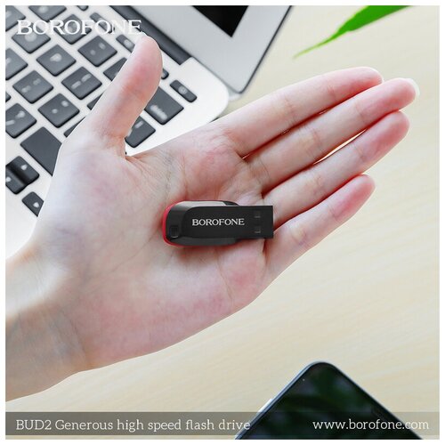 USB Flash Drive 128Gb - Borofone BUD2 USB 2.0