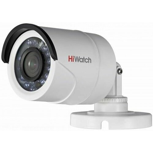 Камера видеонаблюдения Hikvision HiWatch DS-T200 (B) 2.8-2.8мм HD-CVI HD-TVI цветная корп: белый