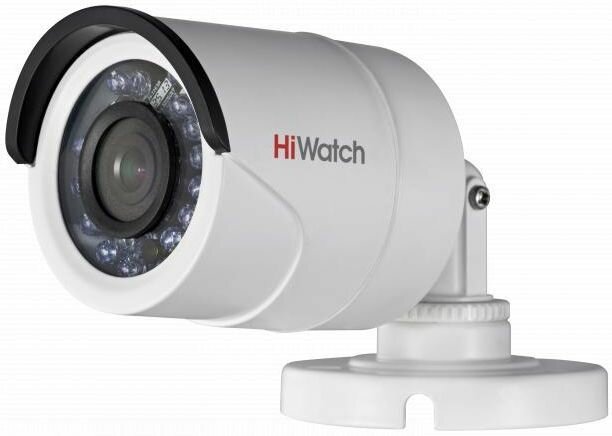 Камера видеонаблюдения Hikvision HiWatch DS-T200 (B) 2.8-2.8мм HD-CVI HD-TVI цветная корп: белый