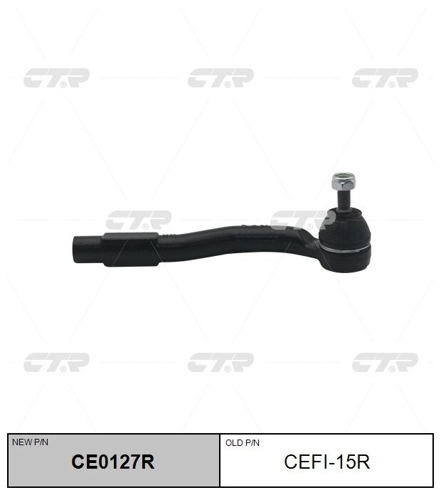 CEFI-15R Наконечник рулевой тяги прав CTR CE0127R