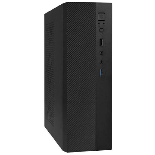 Exegate EX291268RUS Корпус Desktop ExeGate MI-301U-200 (mATX/mini-ITX, 1U-F200S 4см, 1*USB+1*USB3.0, аудио, черный) корпус exegate desktop mi 301u matx mini itx без бп черный ex291267rus