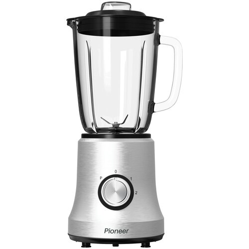 Стационарный блендер из нержавеющей стали Pioneer импульсный режим 2 скорости стеклянный кувшин 15 литра ножи из нержавеющей стали 750 Вт 269000₽