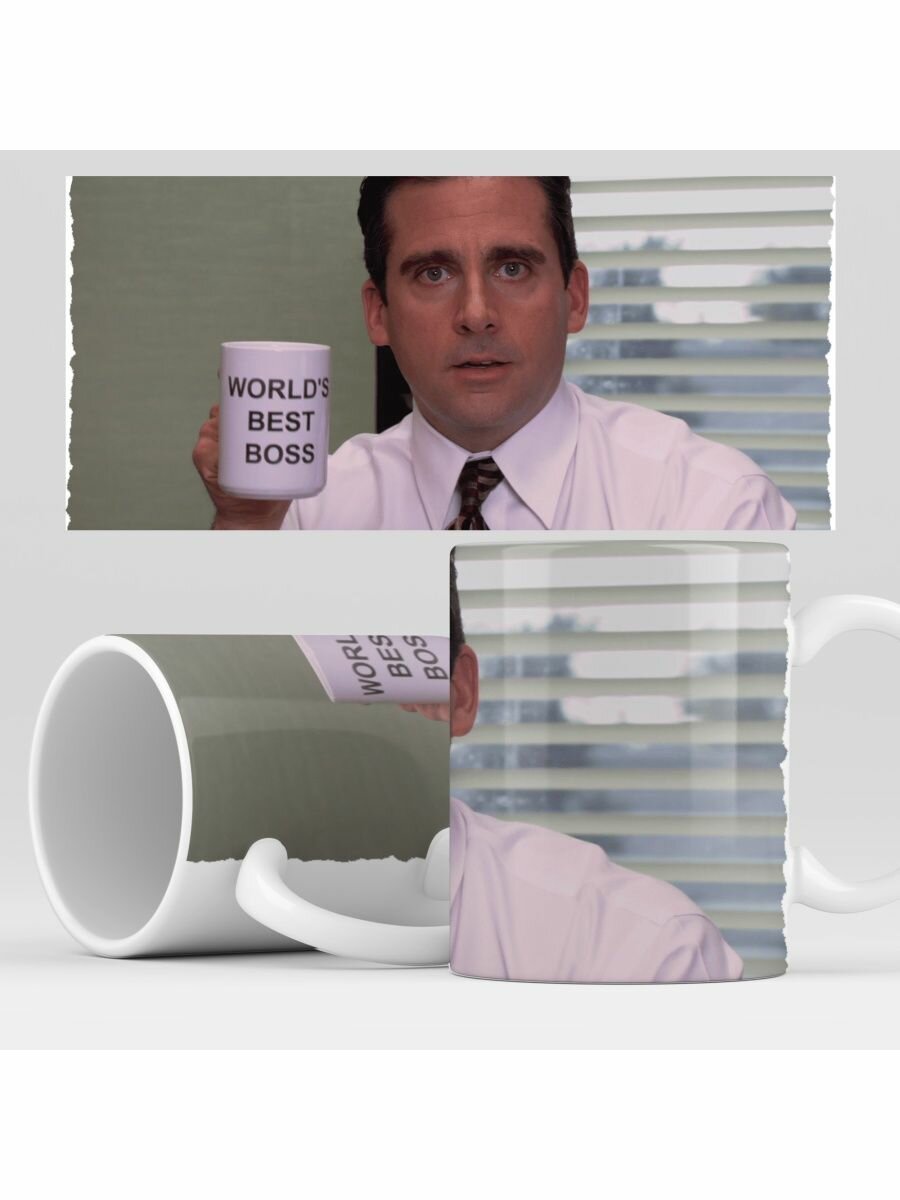 Кружка с принтом сериал Офис Office TV Series Майкл Скотт Michael Scott