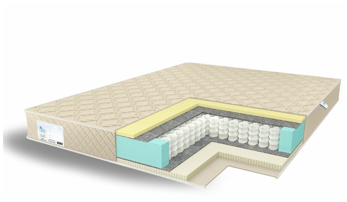 Матрас Comfort Line Memory 2 - Latex 3 TFK (90 / 185)