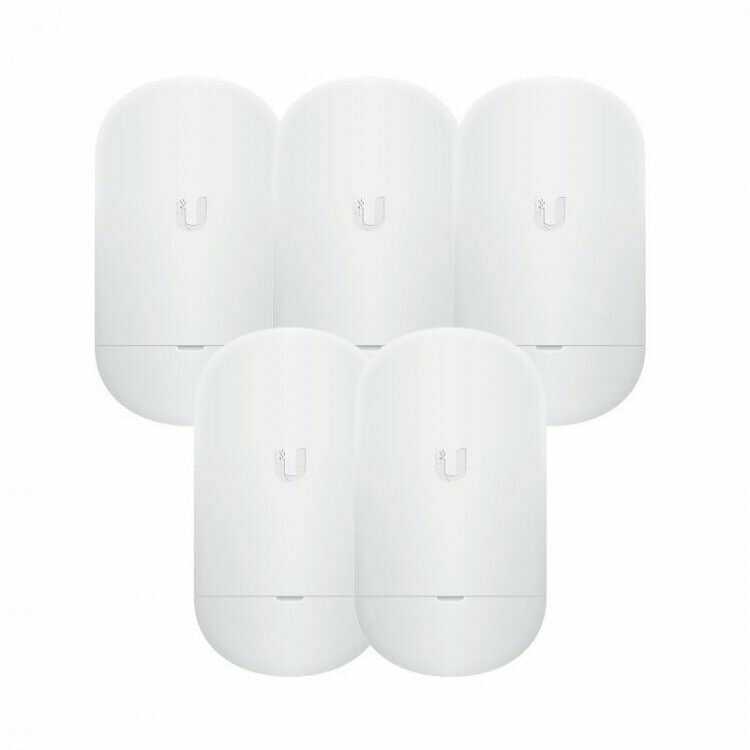 Wi-Fi точка доступа Ubiquiti NanoStation 5AC Loco (5-pack), белый