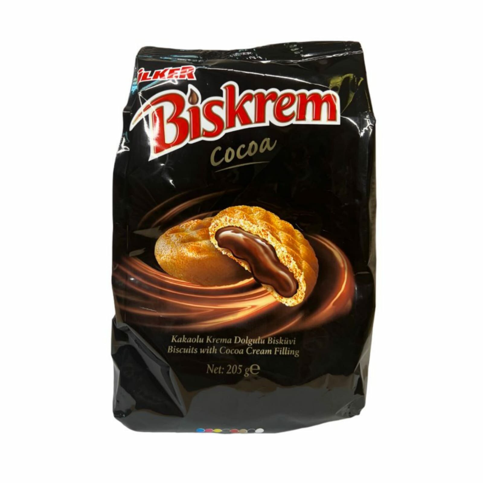 Печенье Ulker Biskrem с какао-кремом, 205 г, 2 шт - фотография № 2