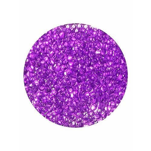 Бисер Пенный декор (09 Фиолетовый, диаметр 0,8), IRISK professional, Д106-20