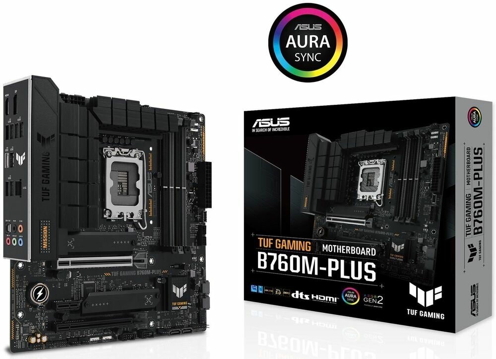 Материнская плата ASUS TUF GAMING B760M-PLUS, 90MB1ES0-M0EAY0